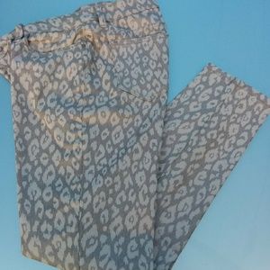 Boston Proper Cheetah jeans